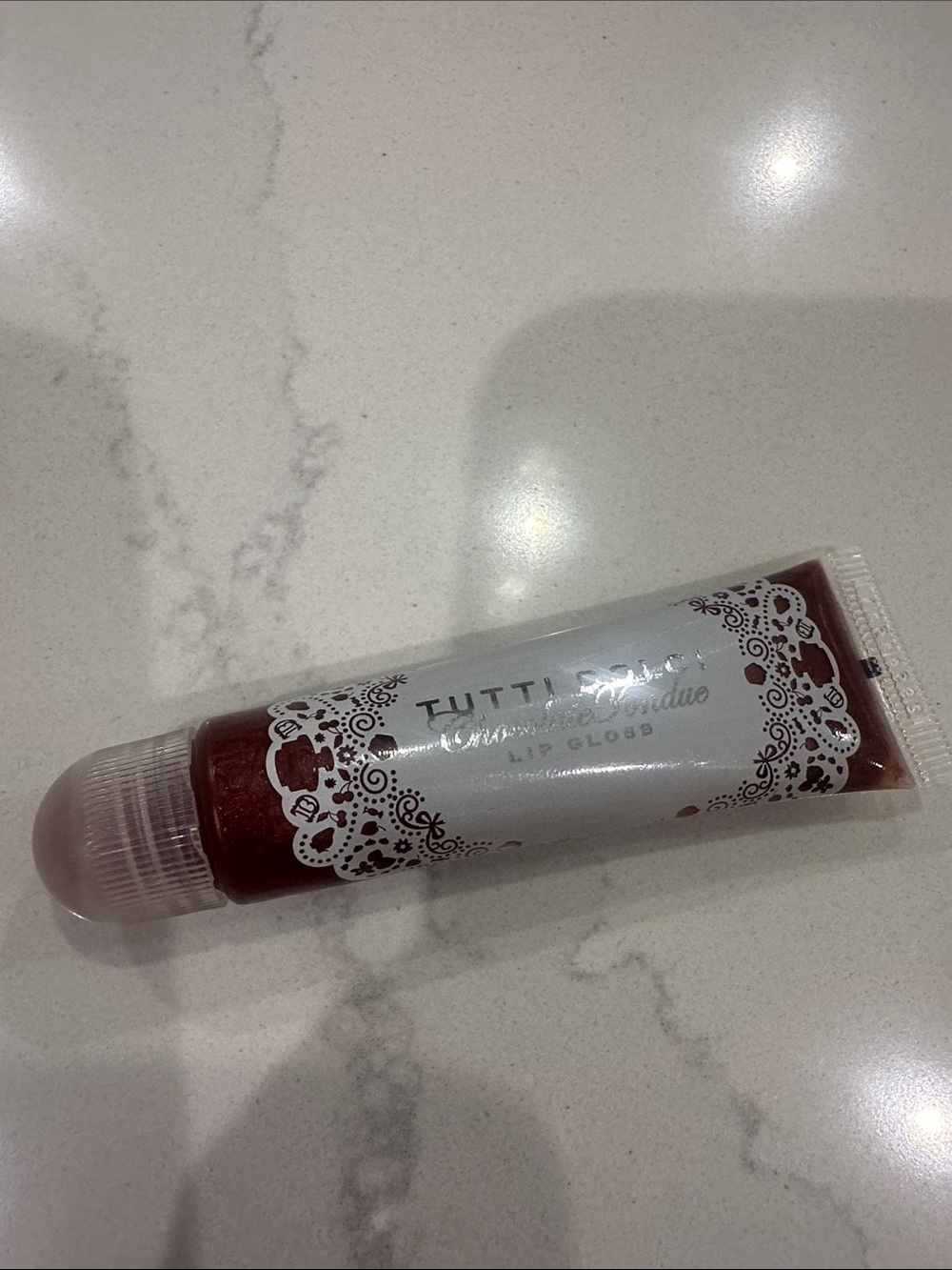 Bath & Body Works Vintage Retired Tutti Dolci Chocolate Fondue Lip Gloss